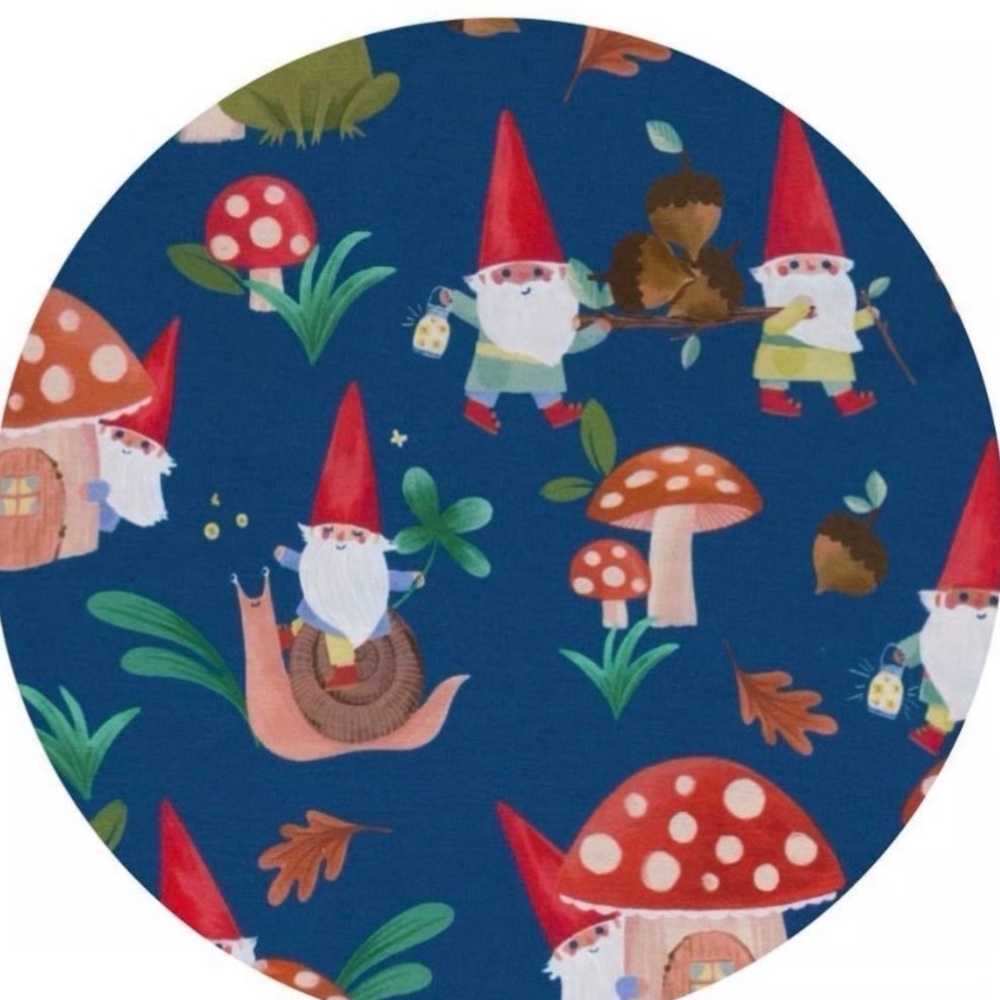 Little Sleepies Forest Gnomes pajamas size 16 OOP NWT